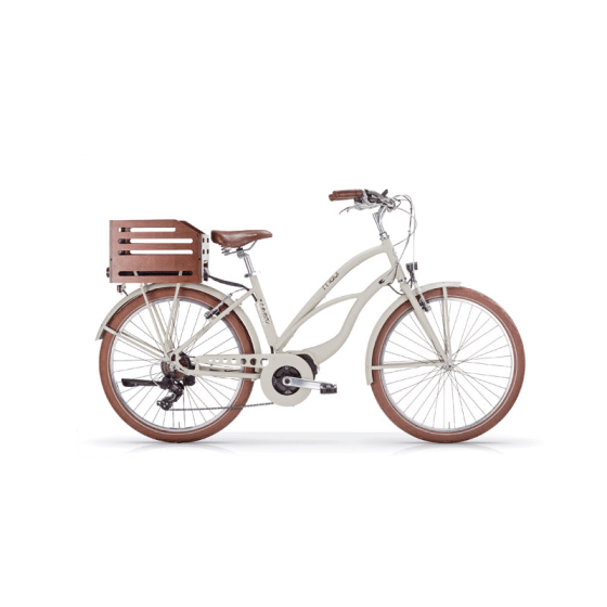 e-MAUI 26 inch Damesfiets WORDT GELEVERD ZONDER MAND ACHTERAAN. Mat zand e-MAUI 26 inch Damesfiets WORDT GELEVERD ZONDER MAND ACHTERAAN. Mat zand